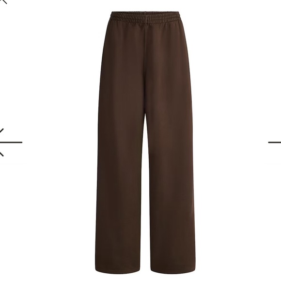 Skims boyfriend fleece STRAIGHT LEG PANT - Picture 1 of 6